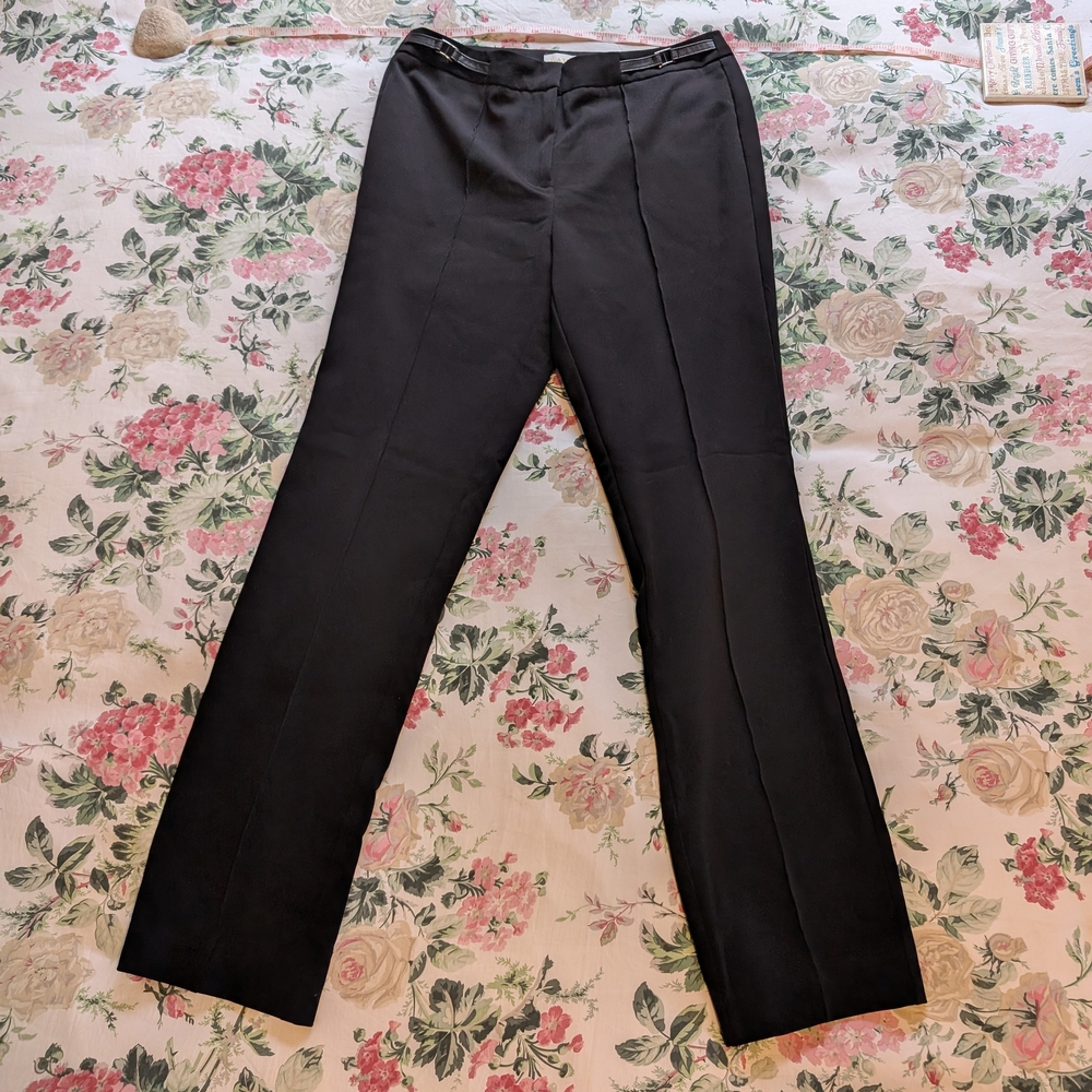 Laura Elegant Black Trousers